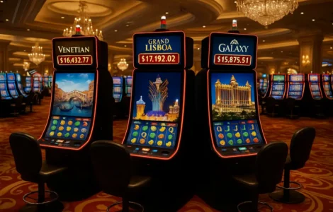 Игровые автоматы в Venetian, Grand Lisboa и Galaxy: что популярно у туристов