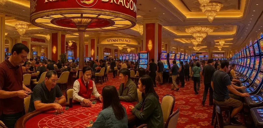 Как устроена игровая зона Red Dragon в казино Wynn Palace: ставки, автоматы и клиентский поток